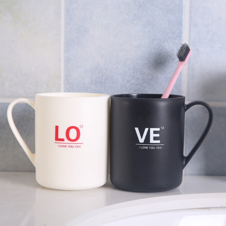 Creative Minimalist Bathroom Couple Wash Cup