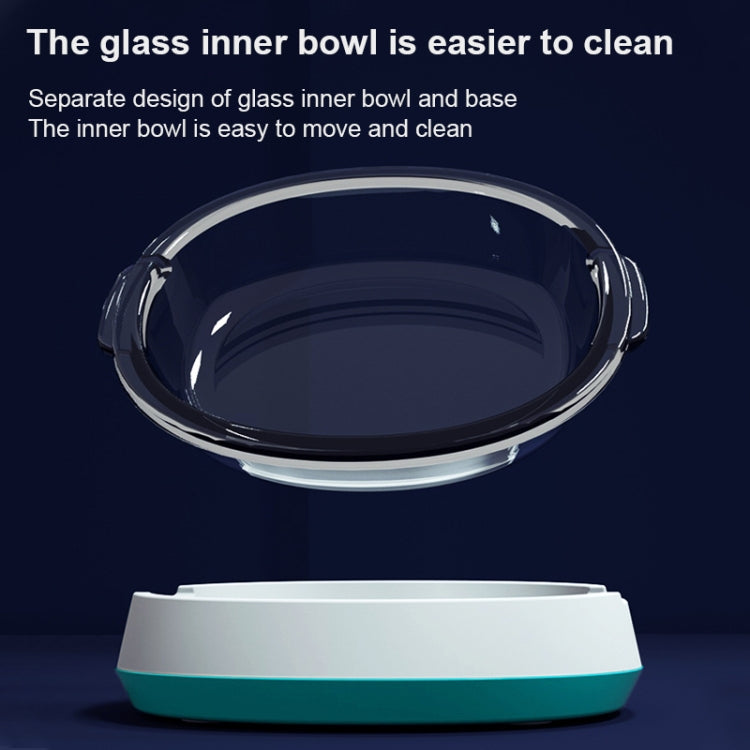 Bubble Ball Pet Automatic Watering Drinker Feeding Set(Pink)