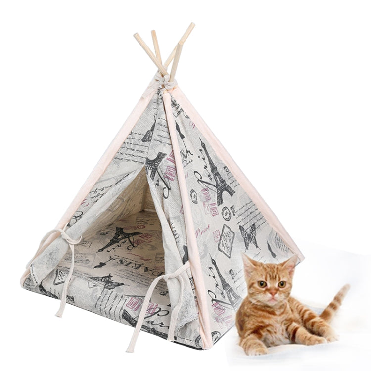 Triangle Puppy Cat Pet Outdoor Tent Pet Bed