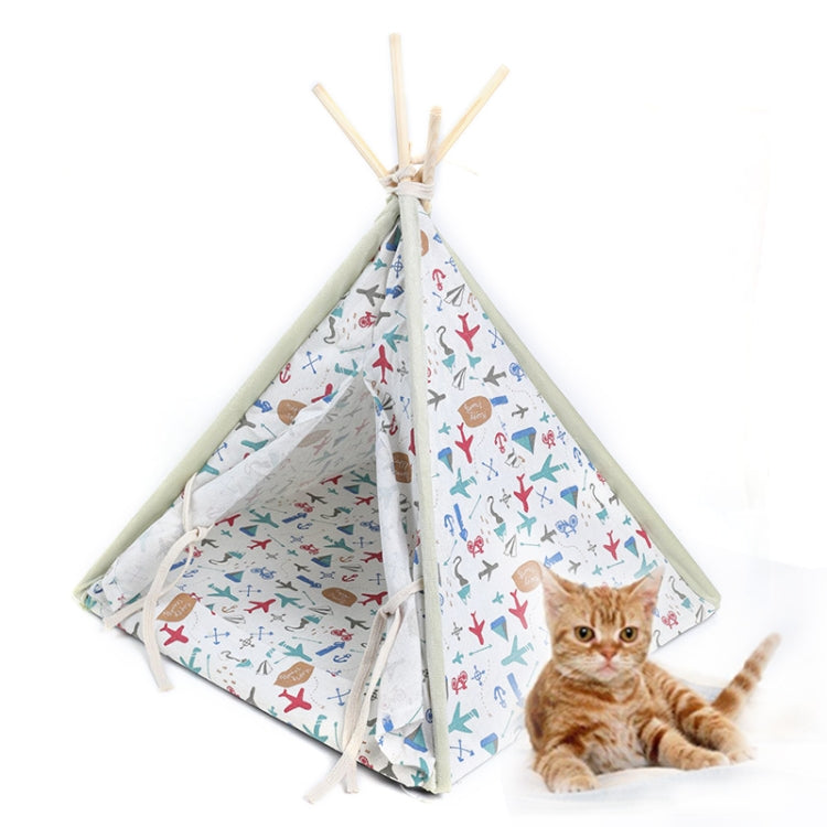 Triangle Puppy Cat Pet Outdoor Tent Pet Bed