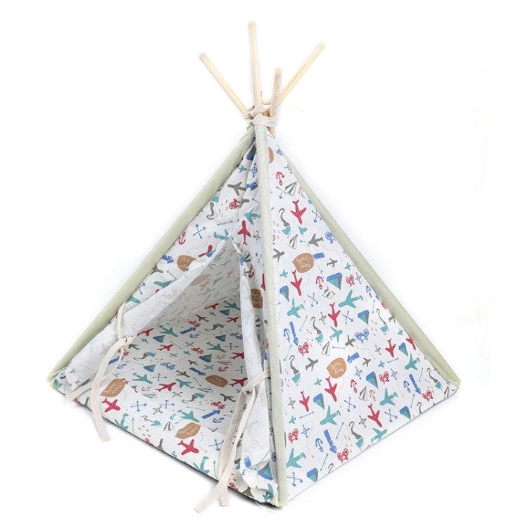 Triangle Puppy Cat Pet Outdoor Tent Pet Bed