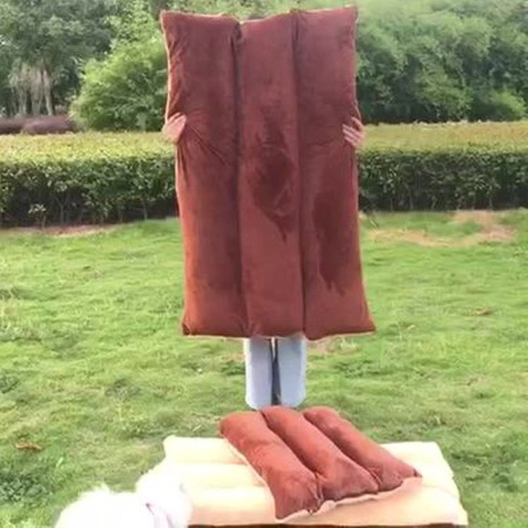 Detachable Thickening Winter Warm Plush Pet Mat Pet Kennel, M-50x65cm(Cream Color)