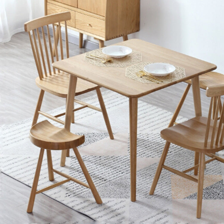 Pure Solid Wood Simple Personality Log Bar Stool, Size:High Bar stool