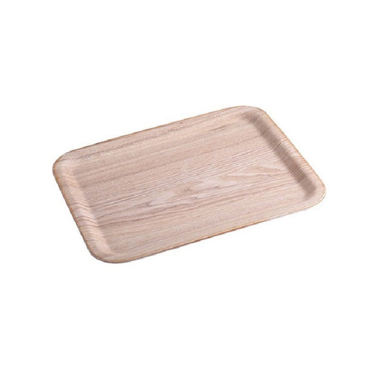 Wooden Dinner Plate Serving Plate Pastry Tray, Specification:774 Ash