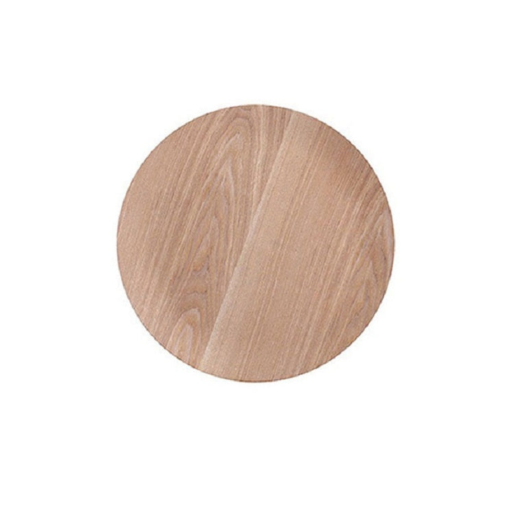 Wooden Dinner Plate Serving Plate Pastry Tray, Specification:872 Ash