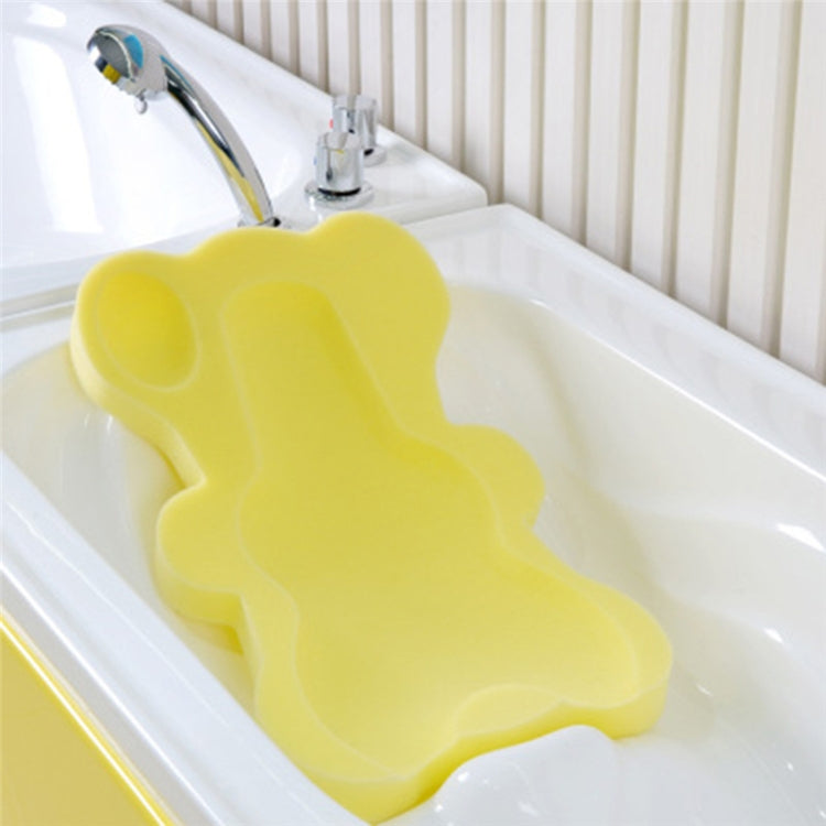 2 PCS Baby Infant Soft Bath Sponge Seat Cute Anti-Slip Foam Pad Mat Kids Safety Cushion Sponge Bathroom Products