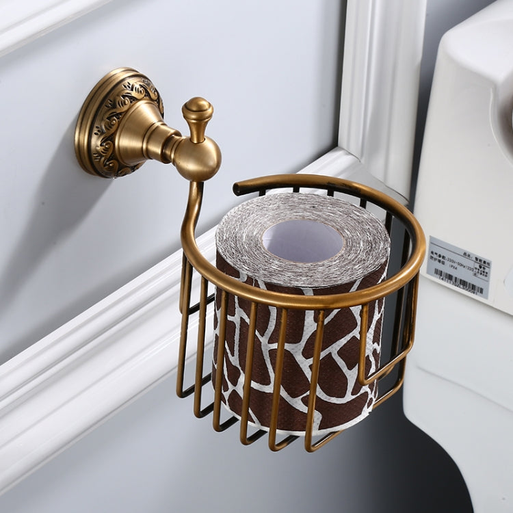 Kitchen Bathroom Dining Room Wall Mounted Brass Toilet Paper Holder