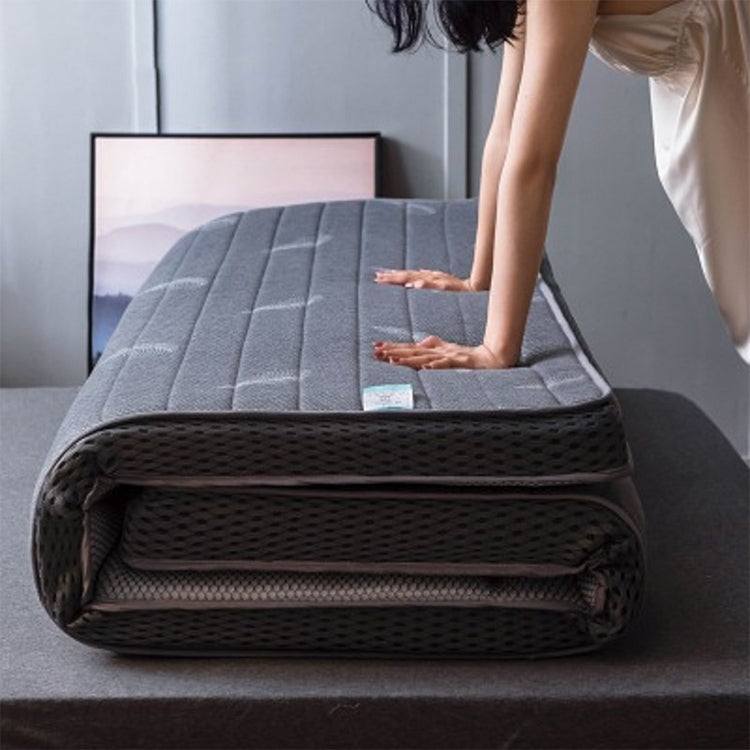 Natural Latex Memory Foam Filled Stereo Breathable Mattress, Thickness:6cm, Size:150X200 cm