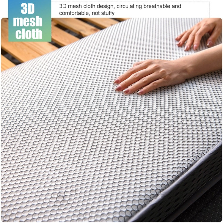 Natural Latex Memory Foam Filled Stereo Breathable Mattress, Thickness:6cm, Size:100X200 cm