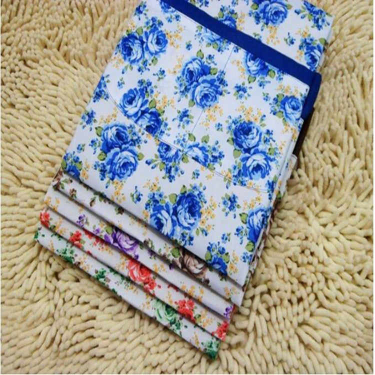 Household Rose Waterproof Kitchen Aprons Flower Cleaning Overalls