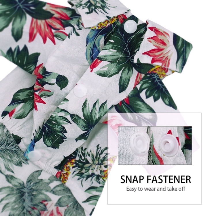 Fashion Pet Clothes Pet Printed Cotton Shirt, Size: M