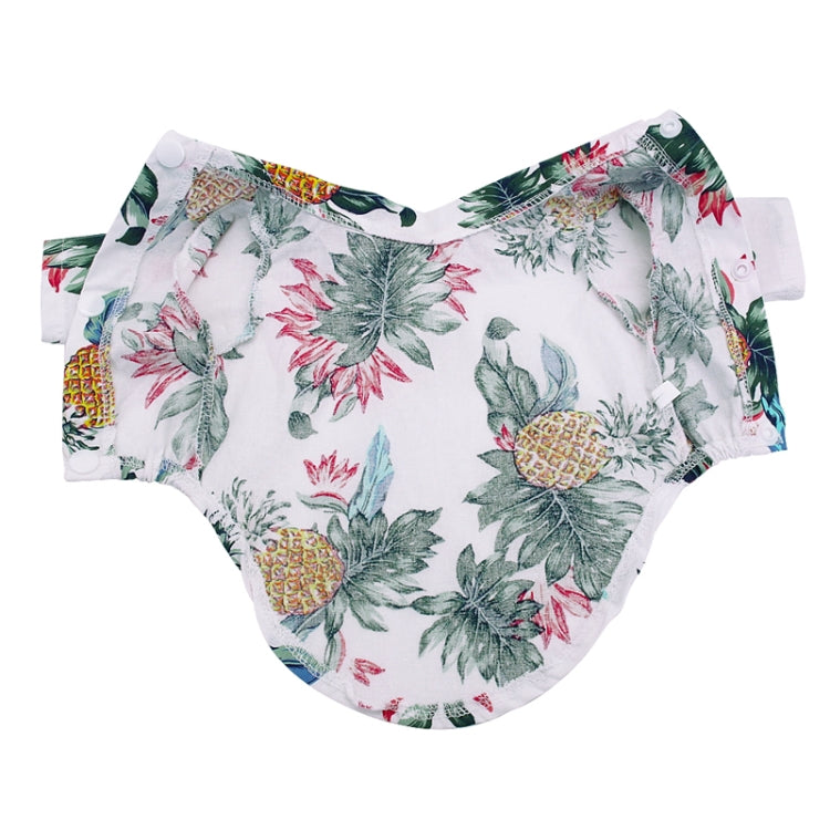 Fashion Pet Clothes Pet Printed Cotton Shirt, Size: L