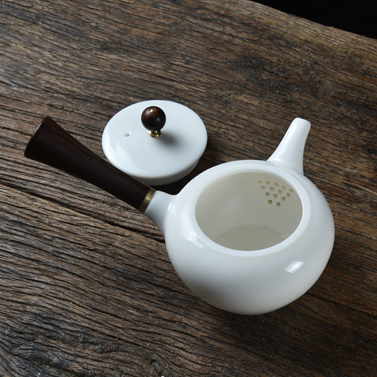 Elegant Zen Jade Porcelain Kung Fu Teapot Tea Set