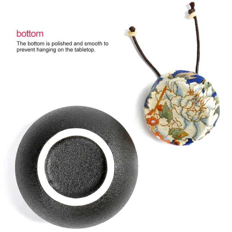 Genuine Geyao Tea Cans High Quality Ceramic Double Cans Tea Pot Ceramics(Black pottery tea pot)