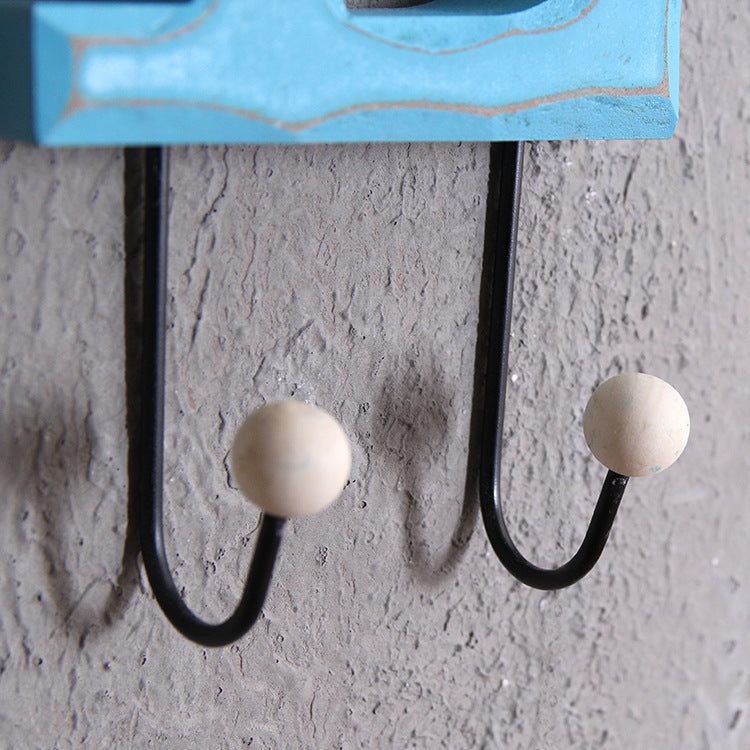 Creative Wall Decoration Hanger Porch Personality Letter Coat Wall Hanging, Size: 12x4.5x26.5cm