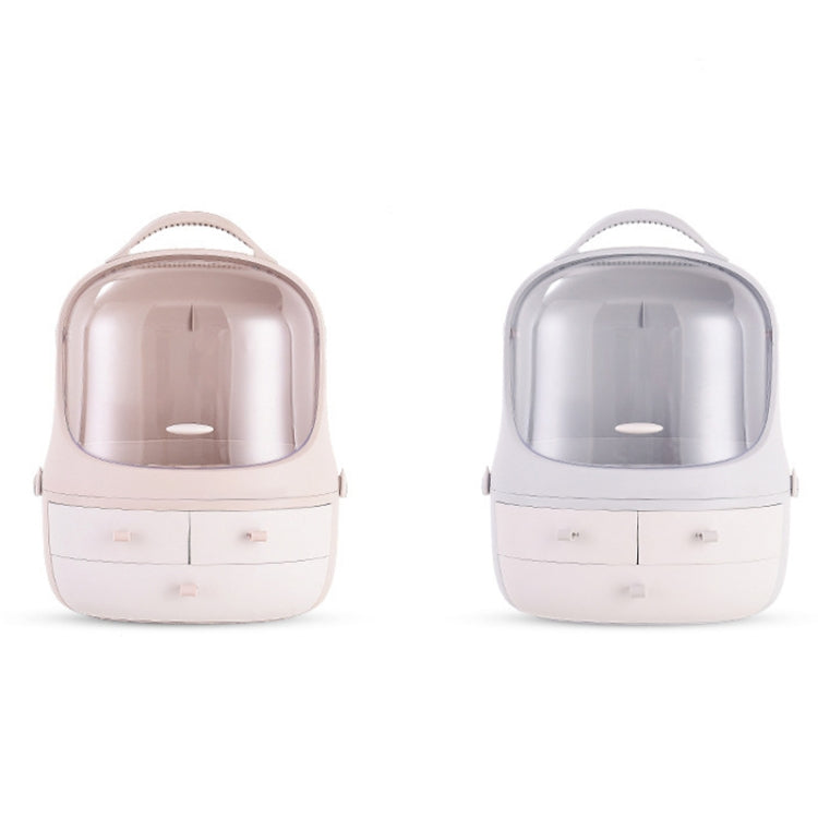 Cosmetic Storage Box Desktop Dustproof Multifunctional Jewelry Rack