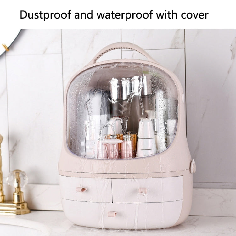 Cosmetic Storage Box Desktop Dustproof Multifunctional Jewelry Rack