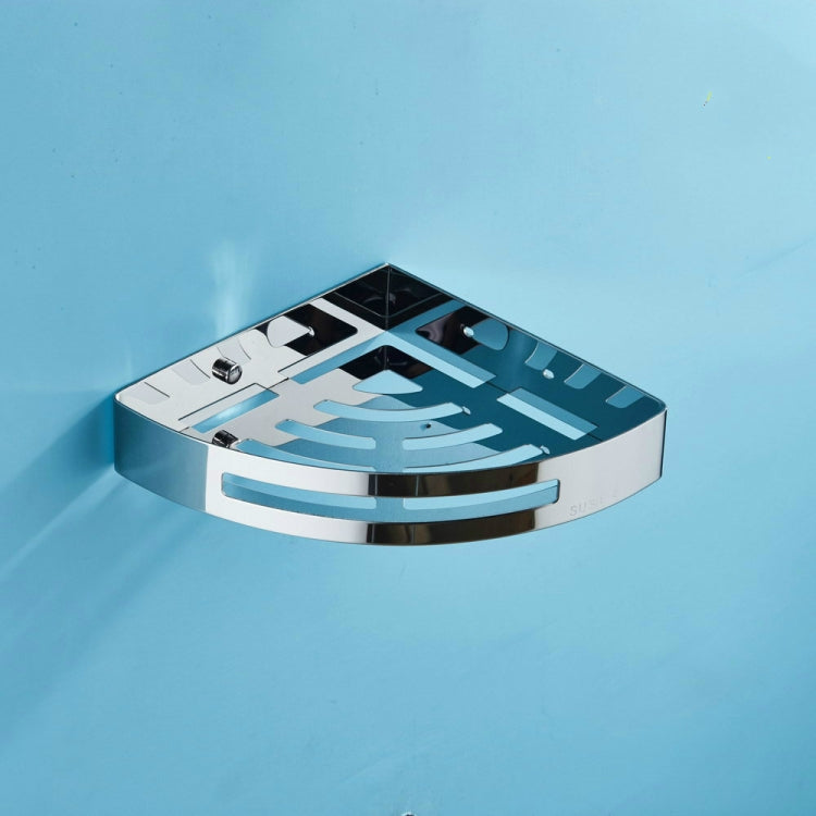 Stainless Steel Soap Holder Dish Bathroom Rack, Style:Triangle