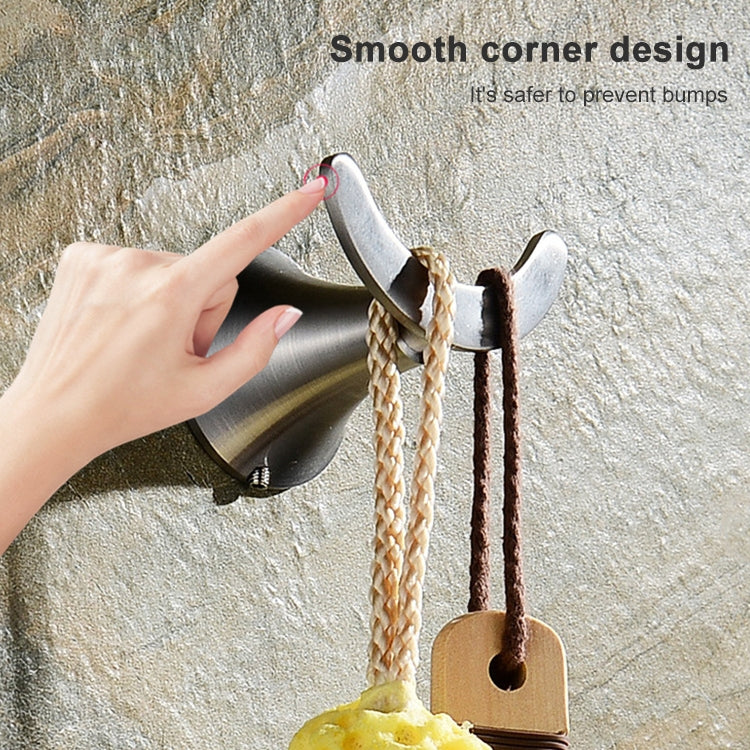 Bathroom Bedroom Stainless Steel Pendant Hook, SIze:75x60x55MM