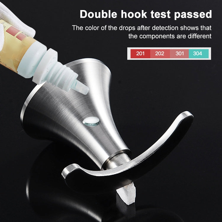 Bathroom Bedroom Stainless Steel Pendant Hook, SIze:75x60x55MM