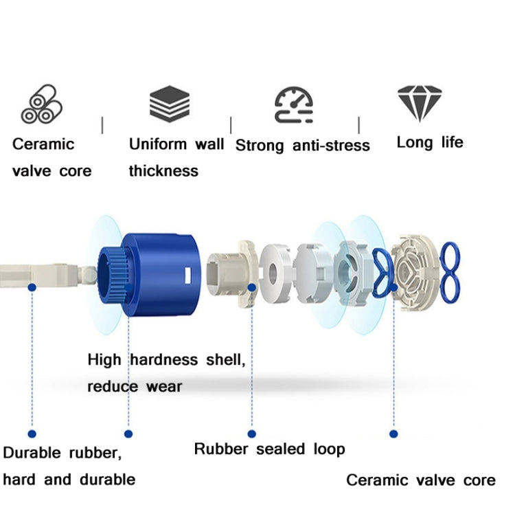 Hardware Faucet Bathroom Hot & Cold Water Faucet, Specification: Electroplating 81502