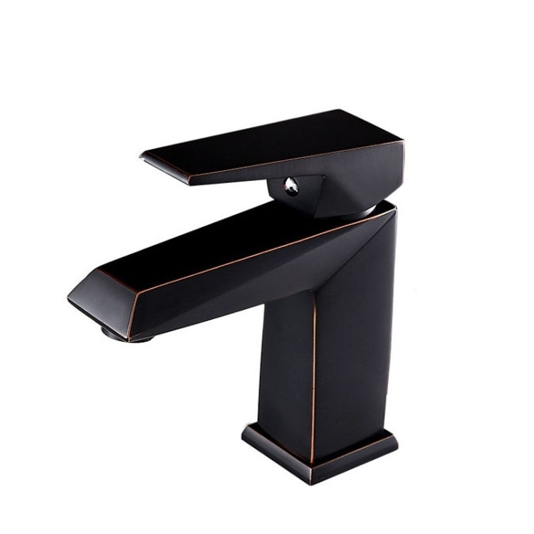 Hardware Faucet Bathroom Hot & Cold Water Faucet, Specification: Black 99508