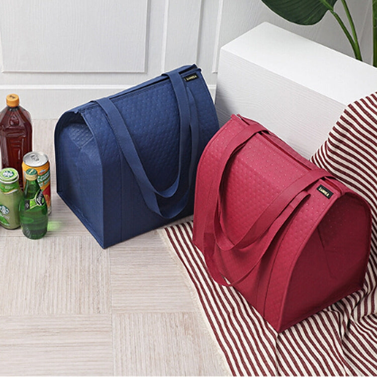 Non-woven Portable Aluminum Film Insulation Bag Insulation Lunch Bag