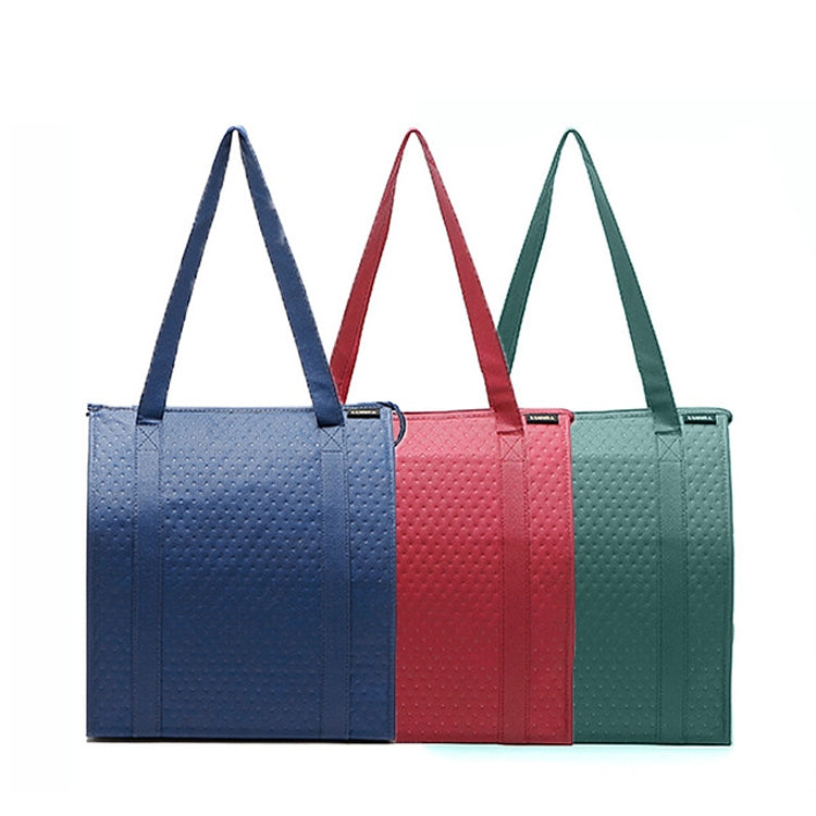 Non-woven Portable Aluminum Film Insulation Bag Insulation Lunch Bag