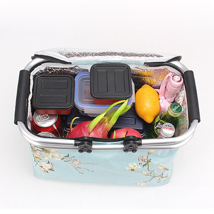 Outdoor Shopping Waterproof Insulation Oxford Cloth Portable Convenient Insulated Bag