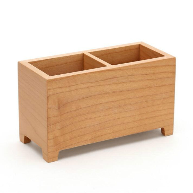 Wooden Perpetual Calendar Pen Box Creative Multifunctional Office Desktop Storage Supplies Pen Holder Tissue Box