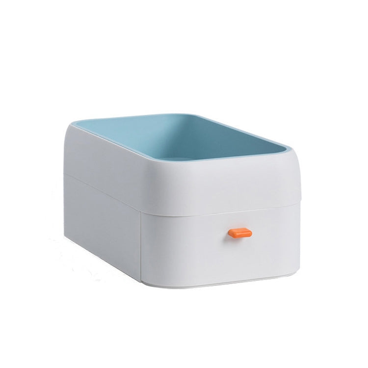 Drawer-type Desktop Storage and Finishing Box Can Superimpose Office File Racks, Style:Double Layer