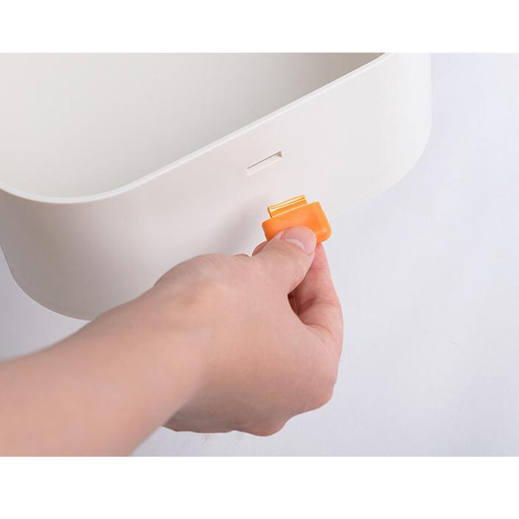 Drawer-type Desktop Storage and Finishing Box Can Superimpose Office File Racks, Style:Double Layer