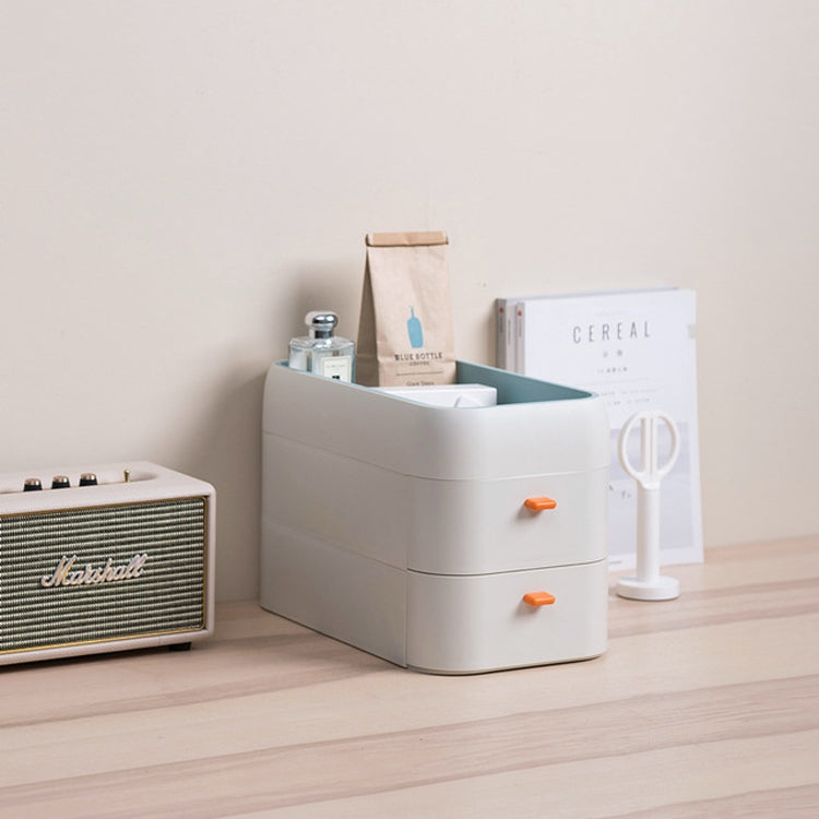 Drawer-type Desktop Storage and Finishing Box Can Superimpose Office File Racks, Style:4 Layer