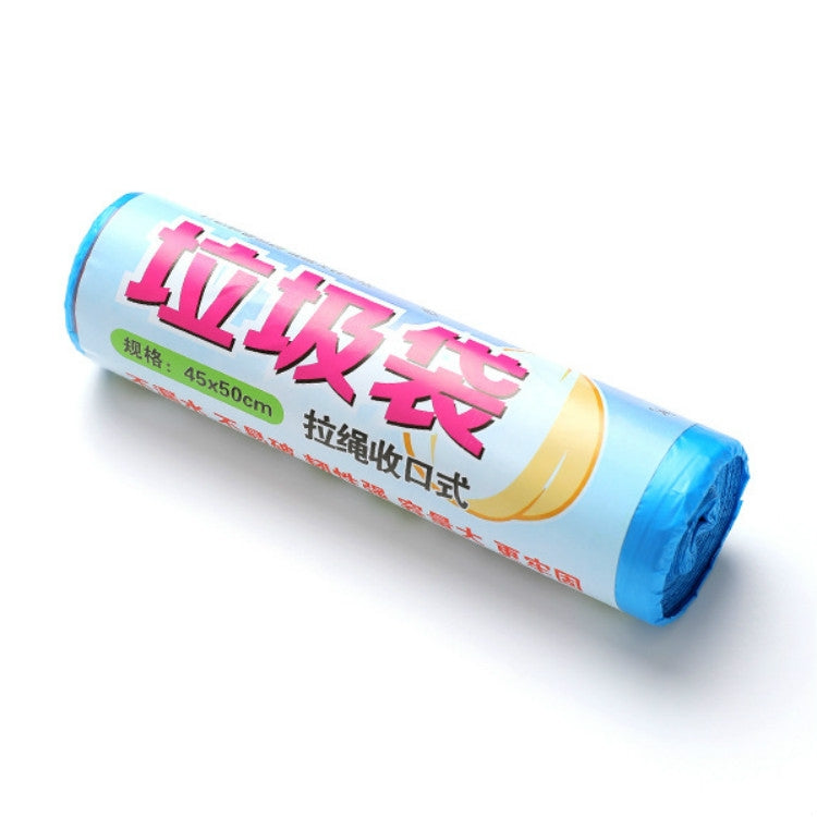 Portable Drawstring Closing Thickening Indoor Garbage Bag