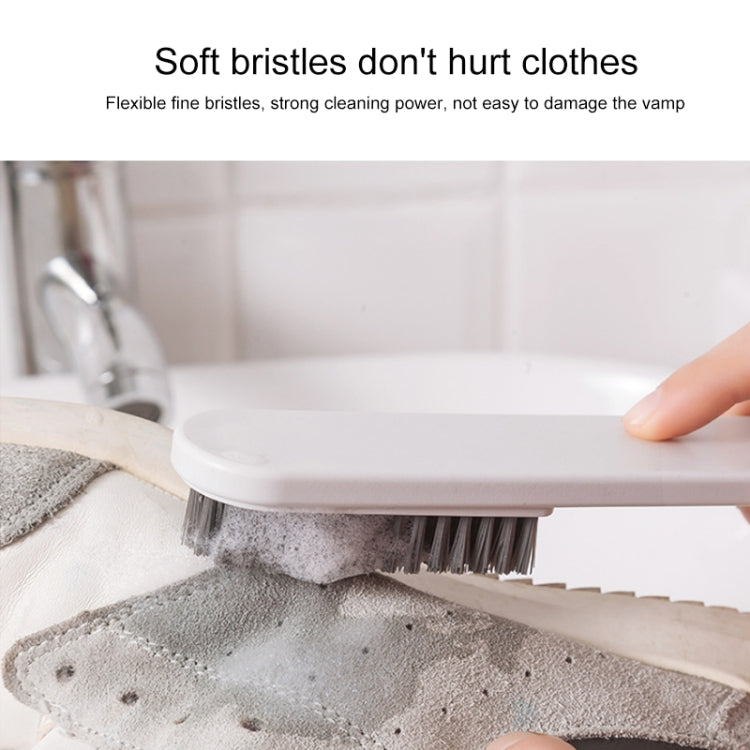 Household Plastic Handle Clothes Cleaner Shoes Scrubbing Cleaning Brushwith Hanging Hole