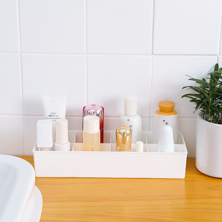 Solid Color Eight Grid Socks Underwear Storage Box