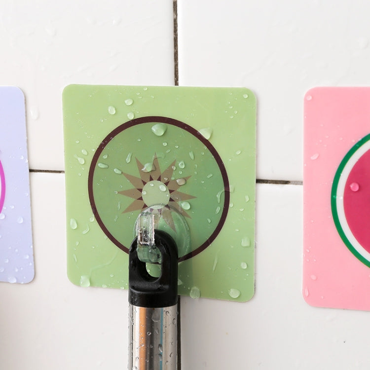 5 PCS Nail-Free Seamless Strong Adhesive Door Hooks Kitchen Bathroom Wall With Multi-Purpose Hooks