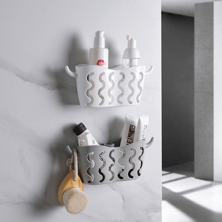 2 PCS Suction Cup Storage Hanging Basket Faucet Drain Basket