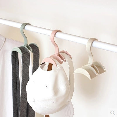 2 PCS Bag Storage Rack Wardrobe Nail-Free Rack Hook Creative Hanging Tie Rack Bag Rack Coat Hook