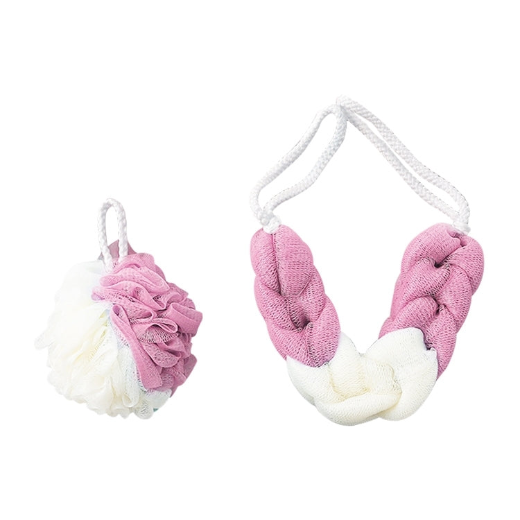 2196 Bathing Bath Flower Bath Ball Bath Towel Set