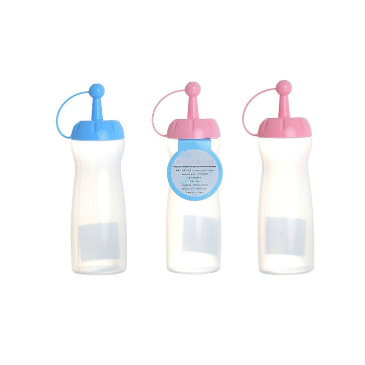 Rotating Cap Sauce Bottle Pot Sauce Jar Random Color Delivery