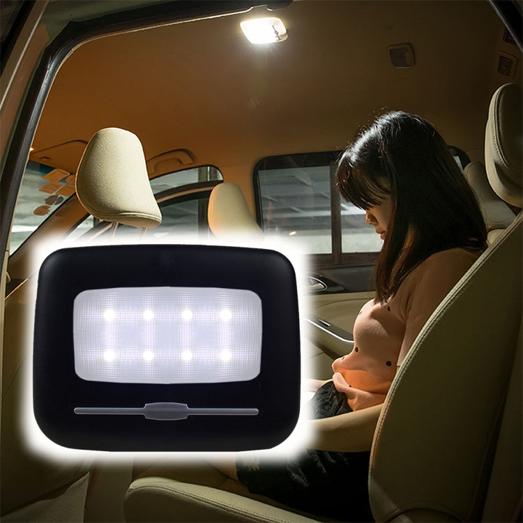 Car Interior Wireless Intelligent Electronic Products Car Reading Lighting Ceiling Lamp LED Night Light, Light Color:White Light