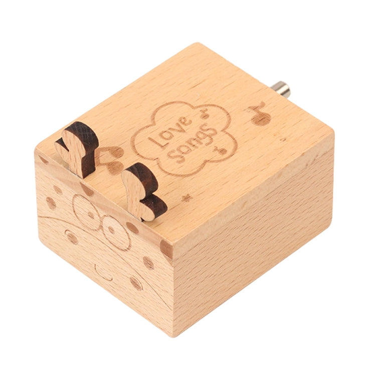 Wooden Creative Hand Shake Music Box Music Children Birthday Gift Student Gift