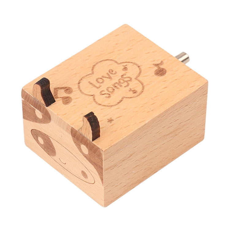 Wooden Creative Hand Shake Music Box Music Children Birthday Gift Student Gift