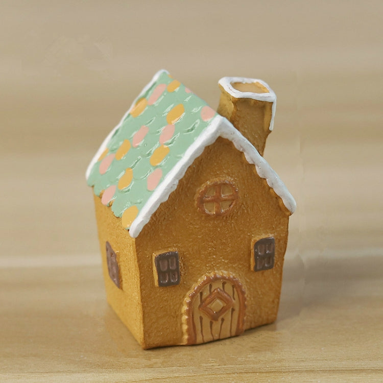 Mini Micro Landscape Small House Resin Ornaments Creative Home Decorations