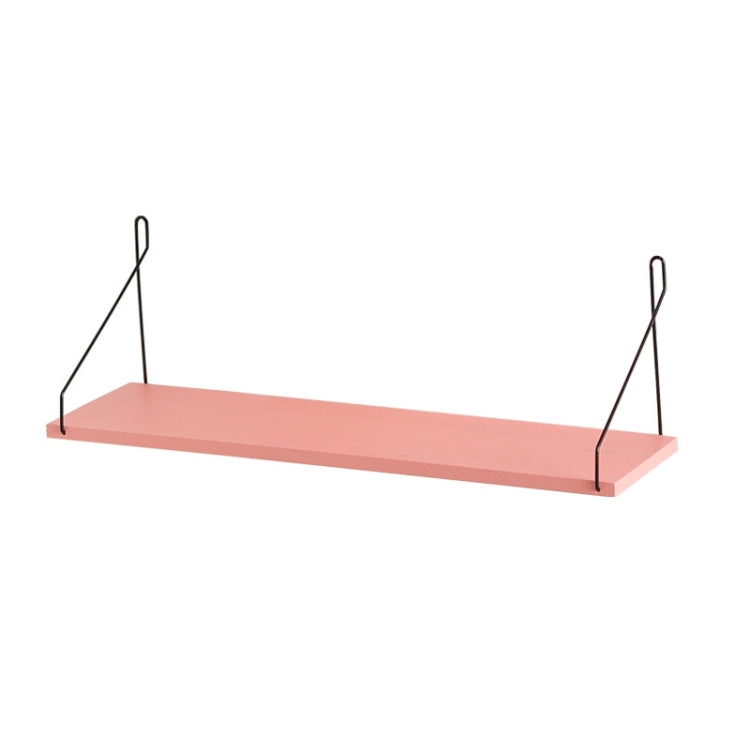 Pink Soft Sister Girl Heart Wall Hanging Rack Bedroom Decoration Holder without Nail, Size:Large