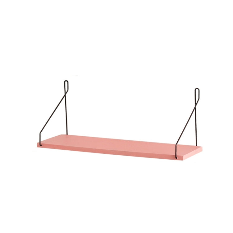 Pink Soft Sister Girl Heart Wall Hanging Rack Bedroom Decoration Holder without Nail, Size:Medium