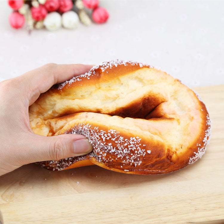 PU Simulation Circle Powder Bread Model Photography Props Home Window Display