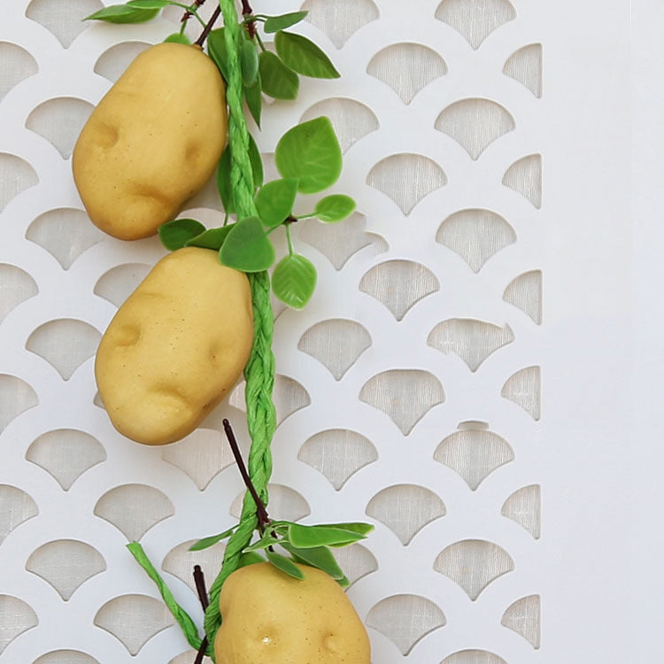 Simulation Vegetable String Farmhouse Restaurant Decoration Potato String Photography Prop