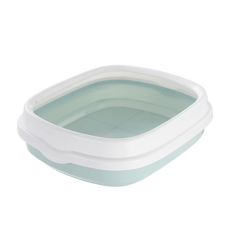 B22210 Semi-enclosed Detachable Pet Litter Box with Cat Litter